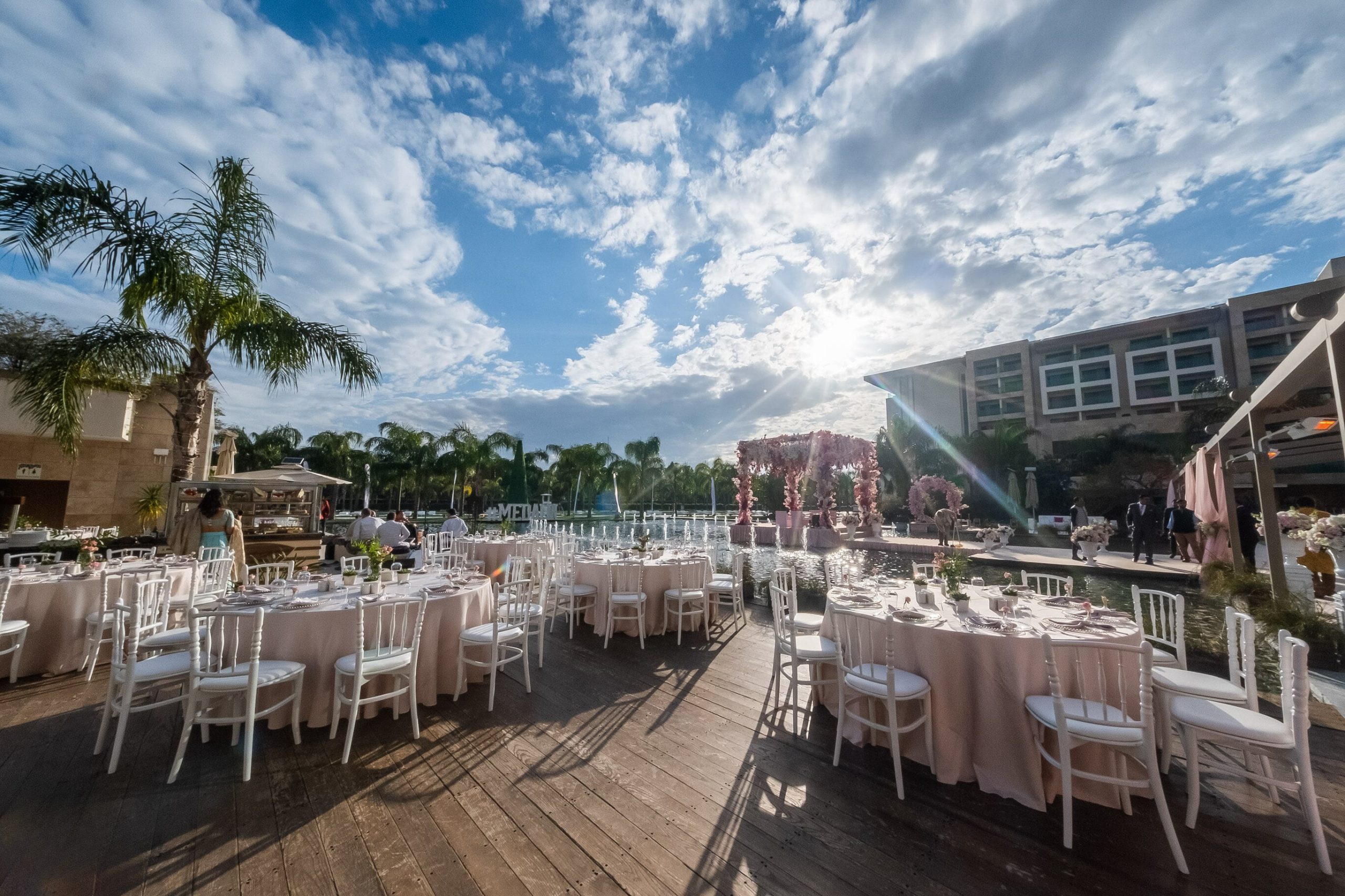 CCI luxurious wedding outdoor